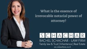 What is the essence of irrevocable notarial power of attorney?