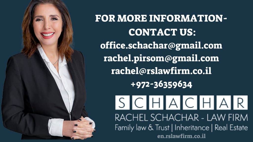 For more information 2 Inheritance Lawyer in Israel